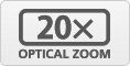 20x Optical Zoom