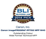 BLI 2014 MFP M40 award logo