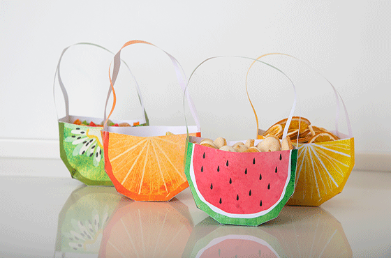 Красочные фруктовые коробочки – быстрое и креативное решение